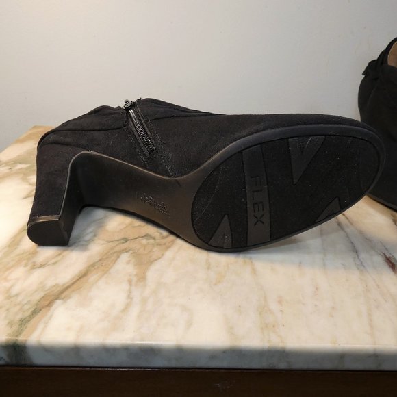 Sleek and a bit Sexy LifeStride Corie Shootie (shoe bootie)sz11 black  3" heel - Picture 11 of 11